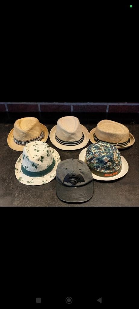 Lot de chapeaux été + casquette (panama, enfant, Batman), Antiquités & Art, Antiquités | Services (vaisselle) complet, Enlèvement