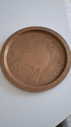 Tinnen schaal, Ophalen, Gebruikt