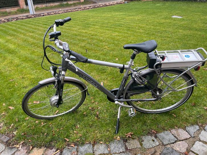 Elektrische herenfiets KRIGORI, Fietsen en Brommers, Elektrische fietsen, Zo goed als nieuw, Ophalen