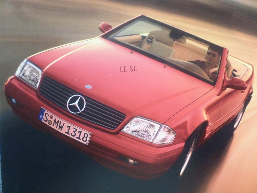 Brochure Mercedes SL 1998 - FRANÇAIS, Livres, Autos | Brochures & Magazines, Mercedes, Enlèvement ou Envoi