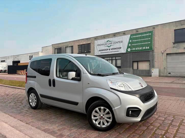 Fiat Qubo | 12 M Garantie | 14 Dkm | Benzine + cng | 2019 |, Auto's, Fiat, Bedrijf, Te koop, Qubo, ABS, Adaptieve lichten, Airbags
