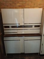 Gratis vintage keukenkast, Ophalen, Gebruikt
