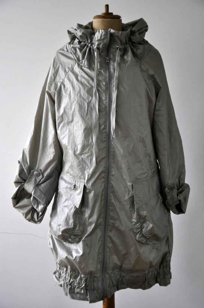 COP COPINE - Très beau manteau coupe-vent métallisé - T.3, Vêtements | Femmes, Taille 38/40 (M), Gris, Enlèvement ou Envoi, COP COPINE