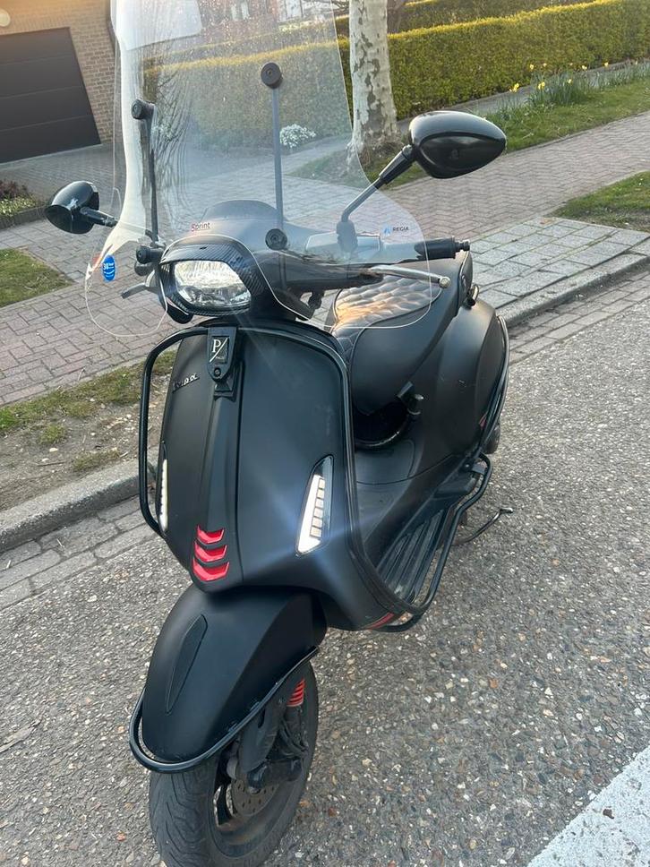 Vespa Sprint 50cc iGet Euro 5 2021, Vélos & Vélomoteurs, Scooters | Vespa, Utilisé, Autres modèles, Classe A (25 km/h), Essence