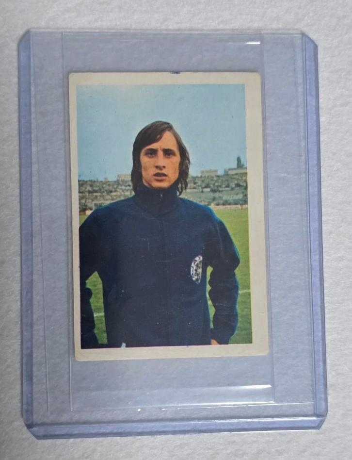 GEEN Panini+Johan Cruyff+Cruyff+Vanderhout+Voetbalsterren, Hobby en Vrije tijd, Stickers en Plaatjes, Zo goed als nieuw, Plaatje