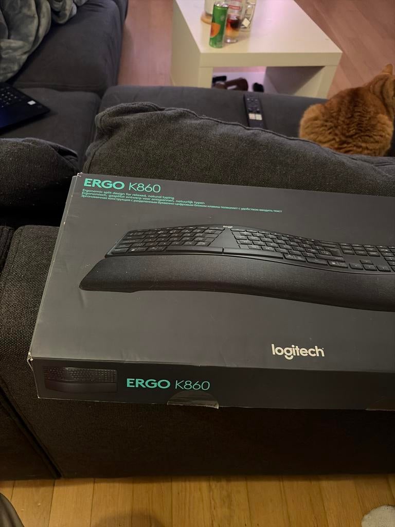 Logitech ERGO K860 + MX Vertical, Ophalen of Verzenden, Zo goed als nieuw