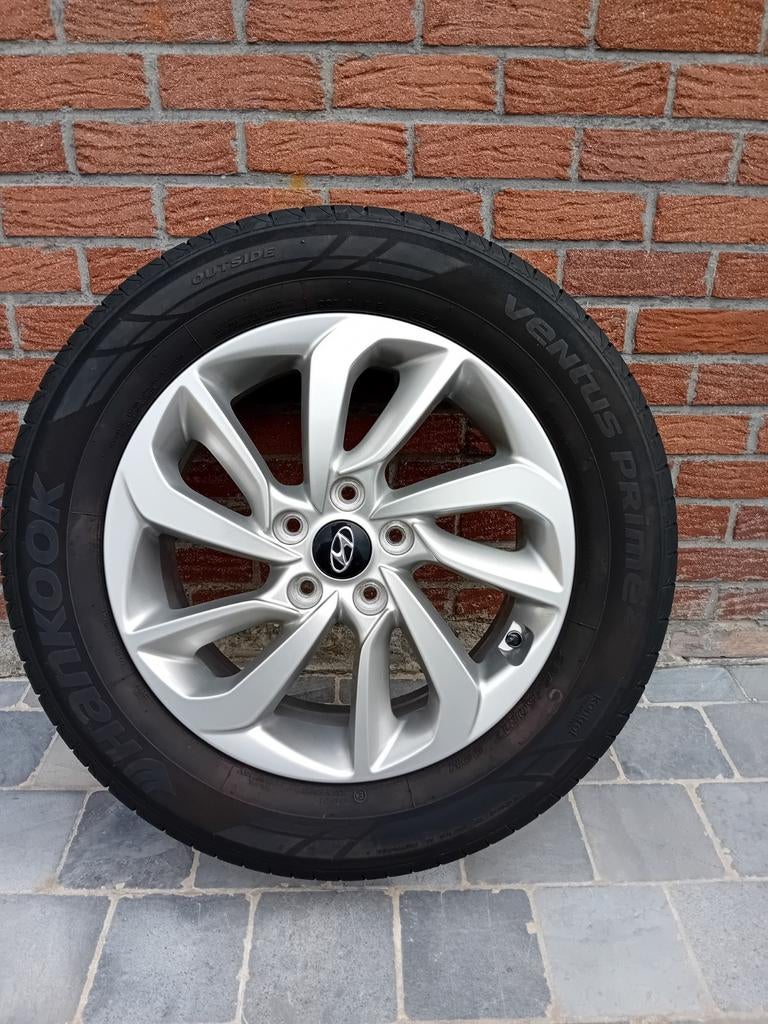 Velgen Huyndai Tucson - 225/60/17, Autos : Pièces & Accessoires, Pneus & Jantes, Enlèvement, Pneus été, Jante(s)