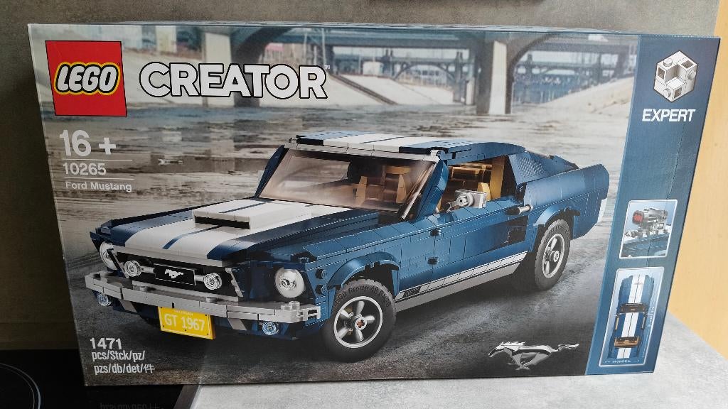 lego creator 10265 ford mustang, Enfants & Bébés, Jouets | Duplo & Lego, Neuf, Lego, Ensemble complet, Creator, Enlèvement ou Envoi
