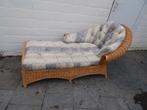 CANAPÉ-LIT VINTAGE EN BAMBOU ET ROTIN, Enlèvement, Utilisé, VINTAGE, Une personne