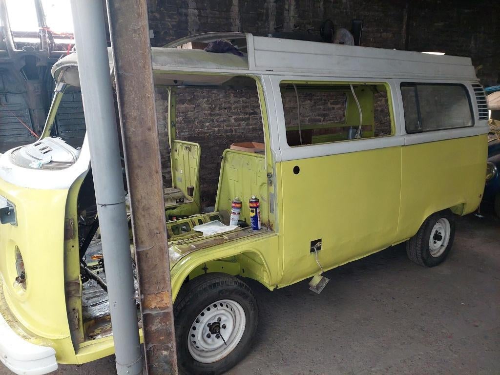 VW Combi T2b Westfalen 1974, Auto's, 4 zetels, Achterwielaandrijving, 4 cilinders, Overige kleuren