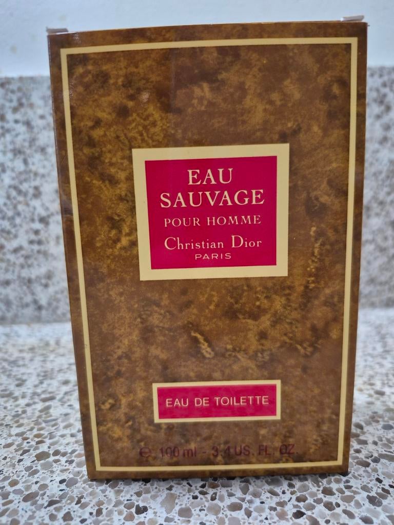 Eau Sauvage Vintage Christian Dior 100 ml, Enlèvement ou Envoi