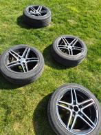 zomerbanden op alu velg 225/45ZR17 - VW Golf VII, Auto-onderdelen, Banden en Velgen, Ophalen, Zomerbanden, Band(en)