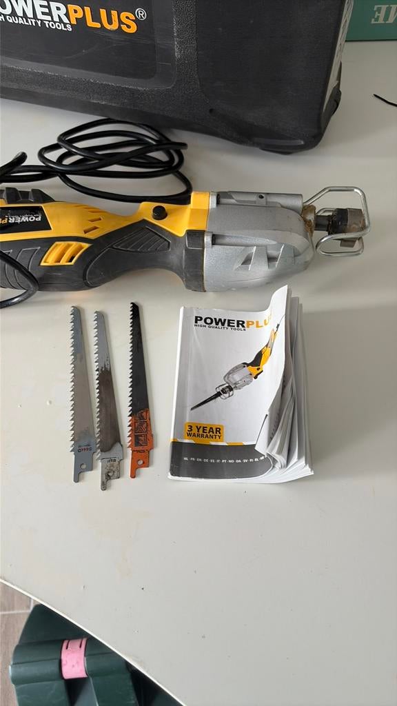 Mini zaag, Ophalen, Gebruikt