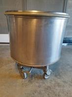 Inox kuip 240l, Ophalen, Gebruikt