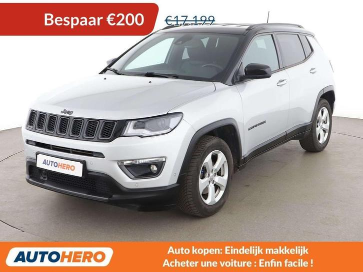 Jeep Compass 1.3 T-GDi S FWD (bj 2020, automaat), Auto's, Jeep, Te koop, Compass, ABS, Achteruitrijcamera, Airbags, Airconditioning