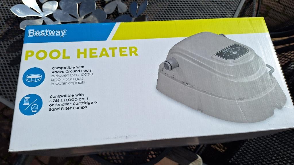 te koop Zwembad verwarming, Tuin en Terras, Zwembad-toebehoren, Ophalen, Nieuw, Verwarming