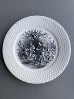 antieke borden (4 stuks) van Petrus Regout, Antiek en Kunst, Ophalen