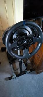 Thrustmaster t300 avec support, Enlèvement, Comme neuf, Volant ou Pédales, PlayStation 3