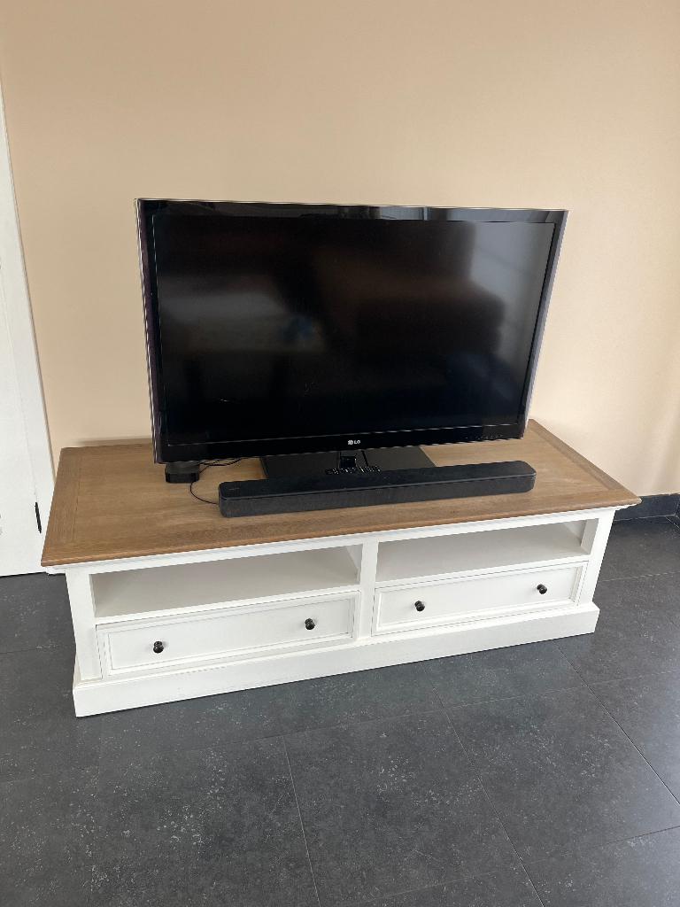 Tv meubel, Huis en Inrichting, Ophalen, Gebruikt, 50 tot 100 cm, Landelijk