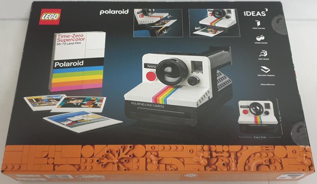 Lego 21345 Appareil Photo Polaroid OneStep SX‑70 à louer, Enfants & Bébés, Enlèvement ou Envoi, Lego, Ensemble complet, Accessoires inclus