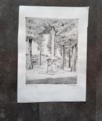 Ets historische pomp in Bist Wilrijk door Romain Malfliet, Antiek en Kunst, Ophalen of Verzenden