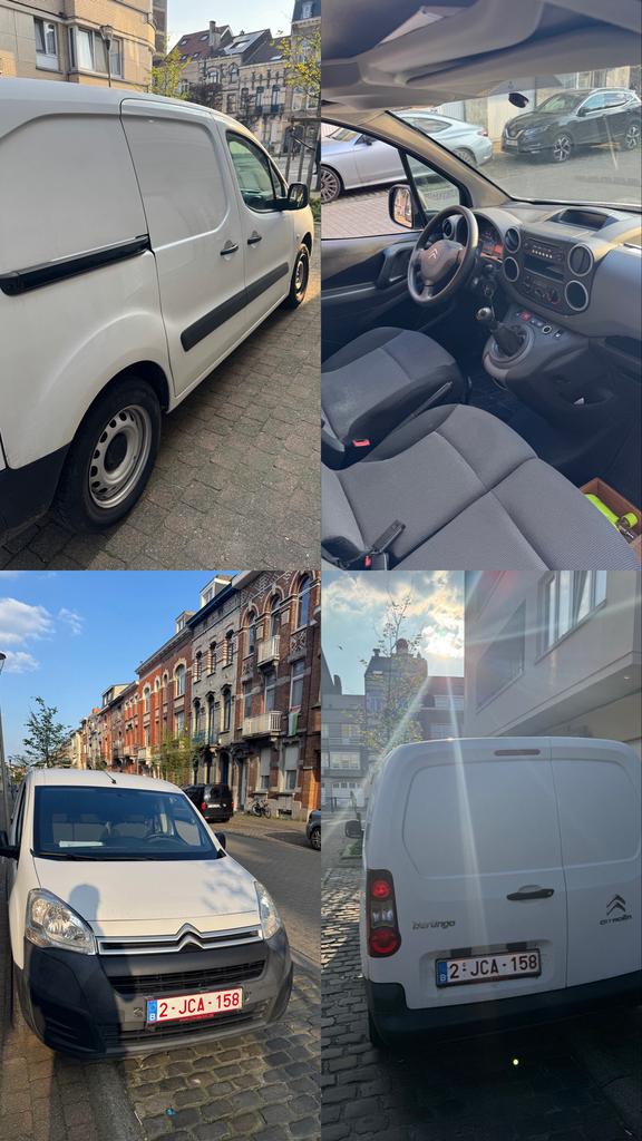 Berlingo location déménagement bruxelles, Auto's, Citroën, Bedrijf, Ophalen