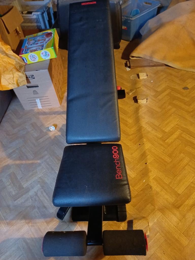 Fitnessbank, Sports & Fitness, Appareils de fitness, Enlèvement, Comme neuf, Pectoraux, Vélo d'appartement