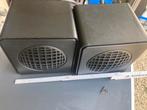 Vintage kubusluidsprekers  ruimtetijdperk in goede staat!, Overige merken, Ophalen of Verzenden, Zo goed als nieuw, Minder dan 60 watt