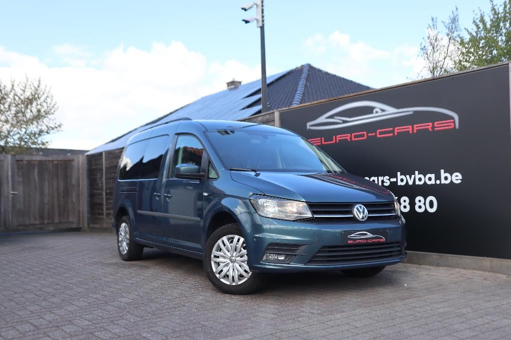 VW CADDY MAXI/1 EIG/CAMERA/GPS/2X SCHUIFDEUR/FULL HISTORY !!, Auto's, Voorwielaandrijving, Euro 6, 4 cilinders, Start-stop-systeem