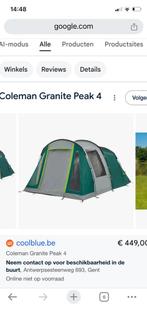 Coleman granite peak black out, Ophalen, Gebruikt, Tot en met 4