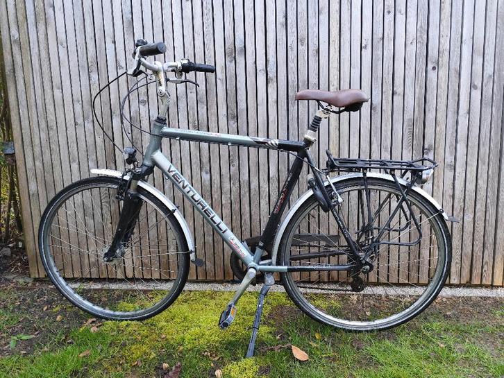 Herenfiets Venturelli maat 61cm, Fietsen en Brommers, Fietsen | Heren | Herenfietsen, Gebruikt, Overige merken, 61 tot 65 cm, Versnellingen