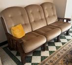 Complete klassieke zithoek met tafel en kastje, Huis en Inrichting, Ophalen, Gebruikt, Hout, Rustiek