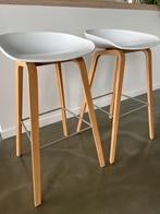 2x Hay Barkruk, Huis en Inrichting, Barkrukken, Ophalen, Met voetsteun, 60 tot 90 cm, Zo goed als nieuw