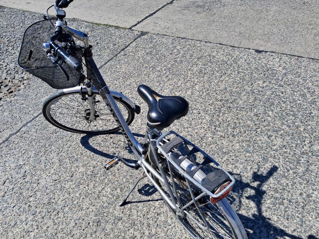 Oxford damesfiets, Ophalen