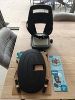 Fietsstoel 6+ tot 35kg. Incl voetsteunen. Nog in garantie., Ophalen