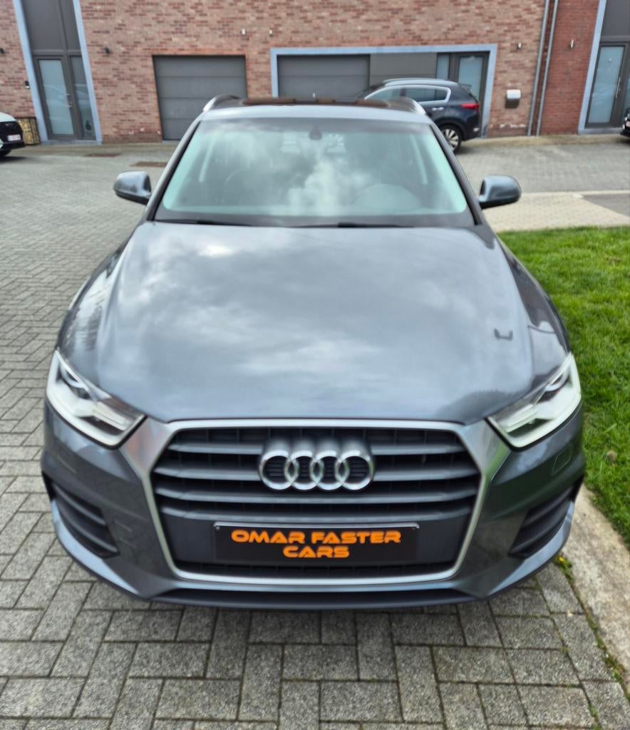 AUDI*Q3*2.0* DIESEL*150 CV*2017*GARANTIE 12 MOIS, Cuir, Argent ou Gris, 2000 cm³, Entreprise