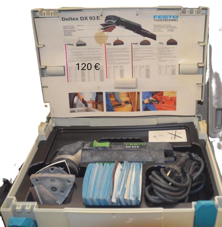 Professionele schuurmachines Festo, Doe-het-zelf en Bouw, Gereedschap | Schuurmachines, Gebruikt, Vlakschuurmachine, Ophalen