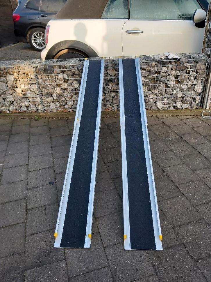 Oprijplaten uitschuifbaar tot 180 cm, Doe-het-zelf en Bouw, Transportwagens, Nieuw, Overige typen, Ophalen