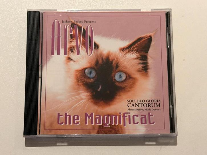 Jackson Berkey presents – Arvo - The Magnificat, CD & DVD, CD | Classique, Utilisé, Enlèvement ou Envoi