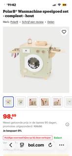 NIEUW speelgoed wasmachine., Kinderen en Baby's, Ophalen, Nieuw, Jongen of Meisje