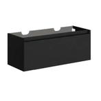 Allibert Fangorn met 822509 polybeton dubbele wastafel -50%!, Doe-het-zelf en Bouw, Sanitair, Ophalen, Nieuw, Wastafel