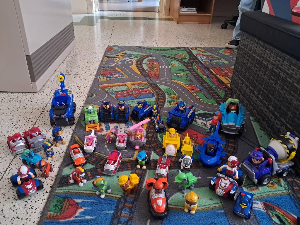 Paw patrol set, Ophalen, Gebruikt