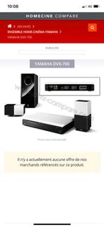 Sterio yamaha dvx 700 met subwoofer gratis, Ophalen, Gebruikt