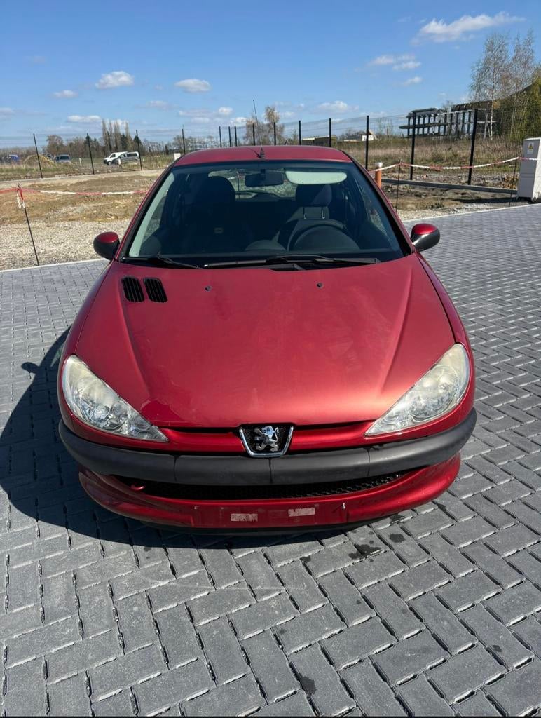 Peugeot 206, Rouge, Achat, Boîte manuelle, Noir