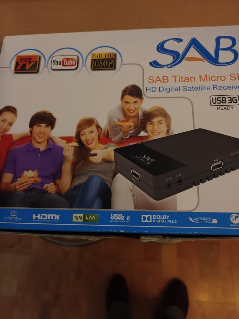 Récepteur satellite numérique HD e, Enlèvement ou Envoi