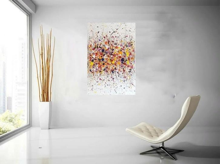 Life is wonderful, Antiek en Kunst, Kunst | Schilderijen | Abstract, Ophalen