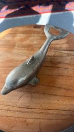 Vintage design metalen dolfijn flessenopener, Antiek en Kunst, Ophalen of Verzenden