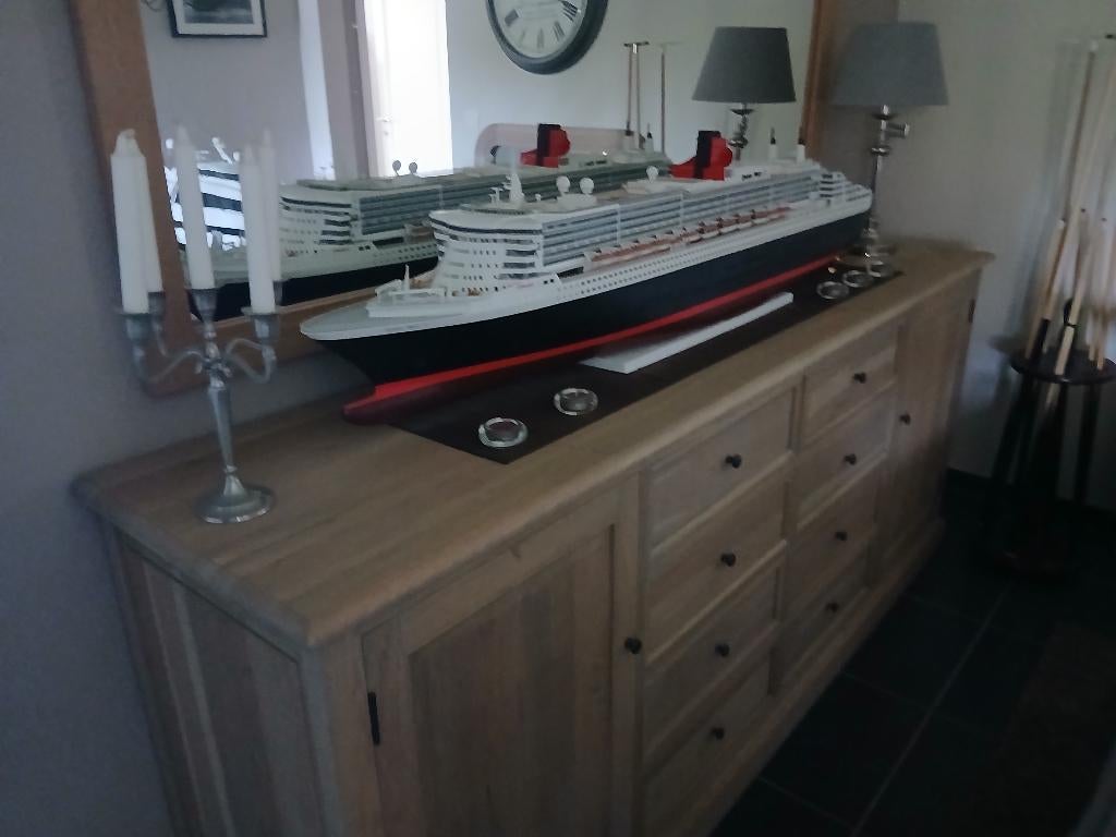 Graupner Queen Mary 2 RC, Ophalen, Nieuw, 1:50 tot 1:200, Overige merken