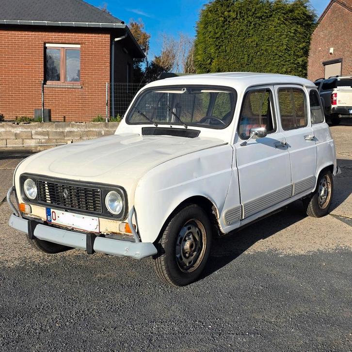 Renault 4 GTL 1100 cm³, Auto's, Renault, Particulier, Overige modellen, Benzine, 5 deurs, Handgeschakeld, Wit, Voorwielaandrijving