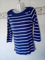 Tex : nieuw longsleeve t-shirt lange mouwen blauw wit , M, Maat 38/40 (M), Blauw, Nieuw, Ophalen of Verzenden
